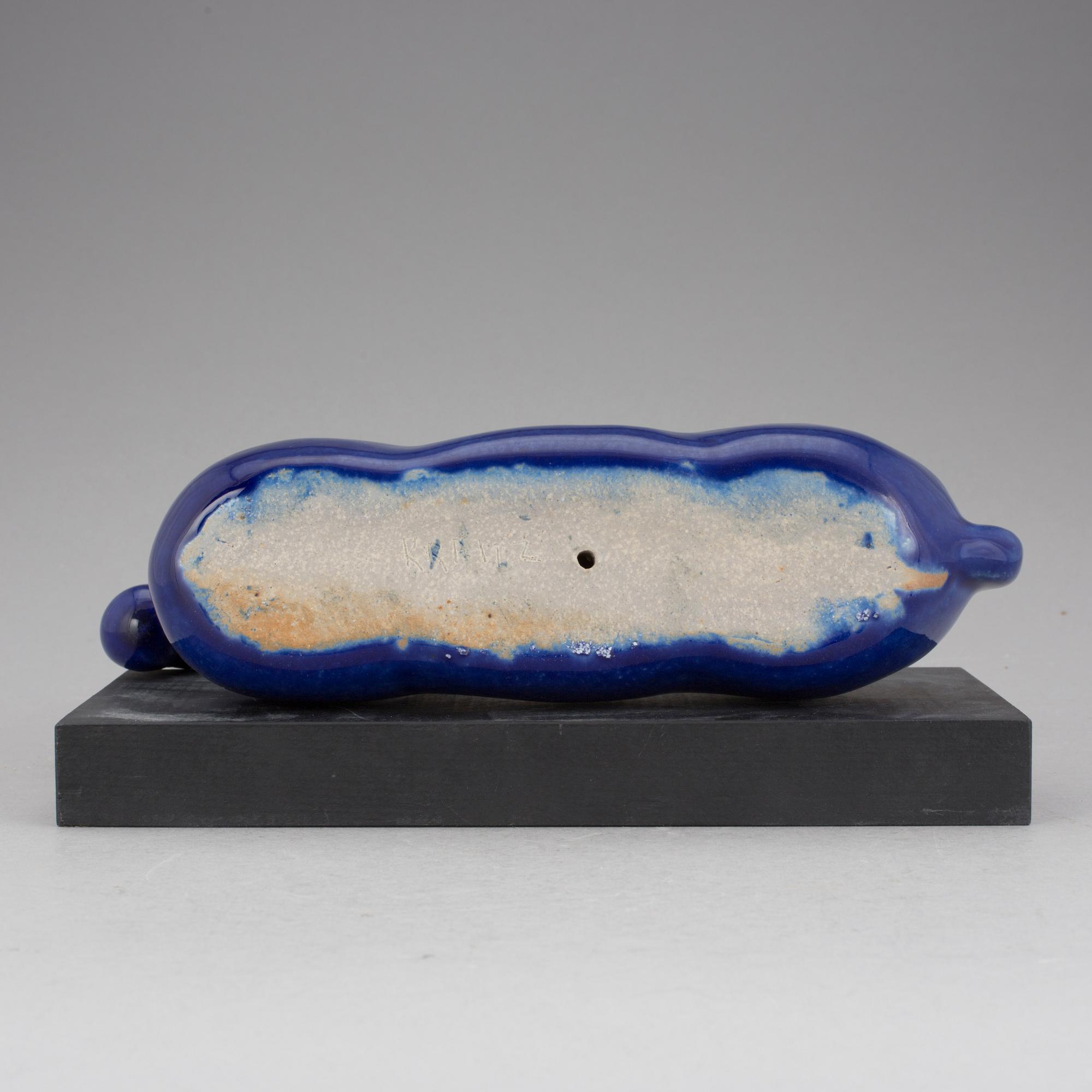 ULLA & GUSTAV KRAITZ, skulptur, stengods, signerad Kraitz.