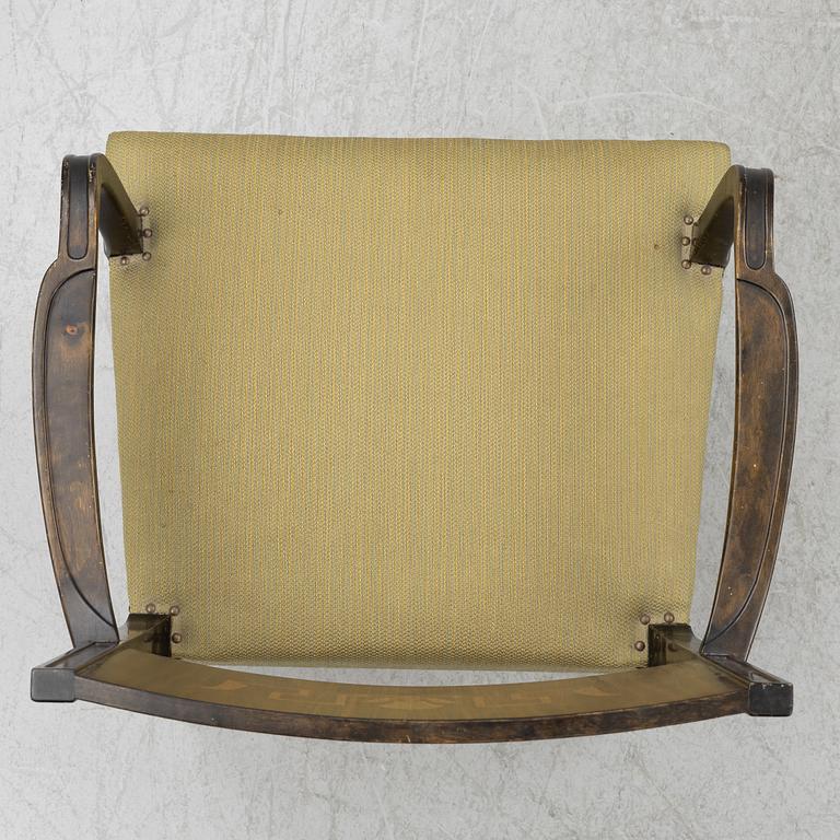 A pair of 'Rosenborg' Swedish Grace armchairs, Seffle Möbelfabrik, 1920s/30s.