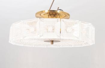 Taklampa troligen Orrefors 1960/70-tal.