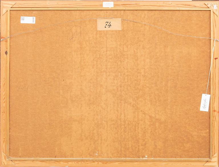 Martin Emond, olja på duk, signerad.