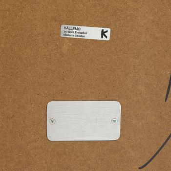 Mats Theselius, fåtöljer, ett par, "Aluminiumfåtölj", specialbeställda, Källemo, Värnamo, 2014.