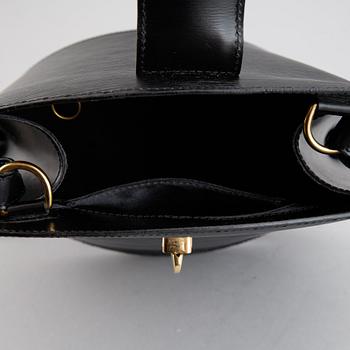 Louis Vuitton, a black Epi 'Cluny' handbag.