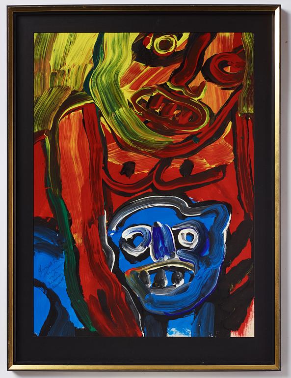 Bengt Lindström, "Kvinna och hennes hund".