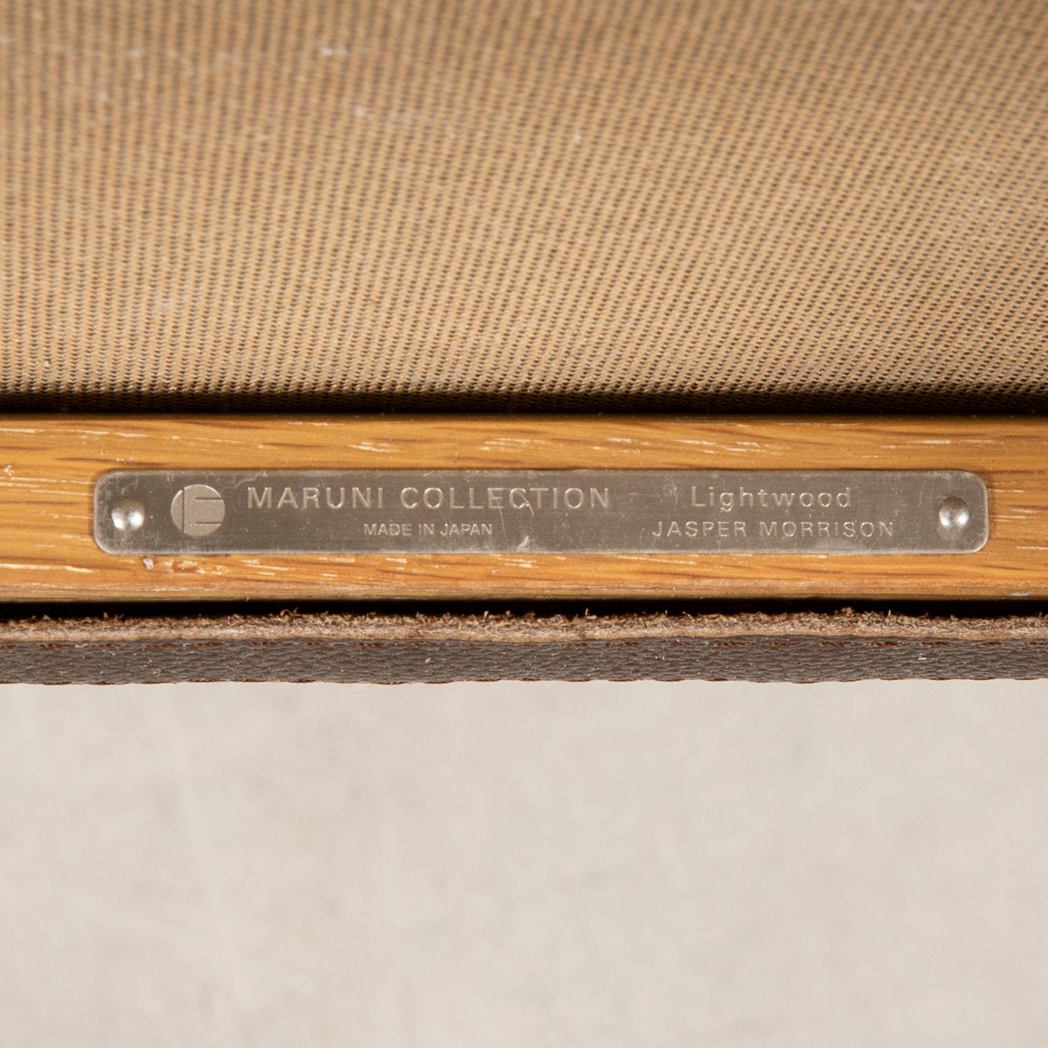Jasper Morrison, stolar 4 st "Lightwood", Maruni Collection, Japan.