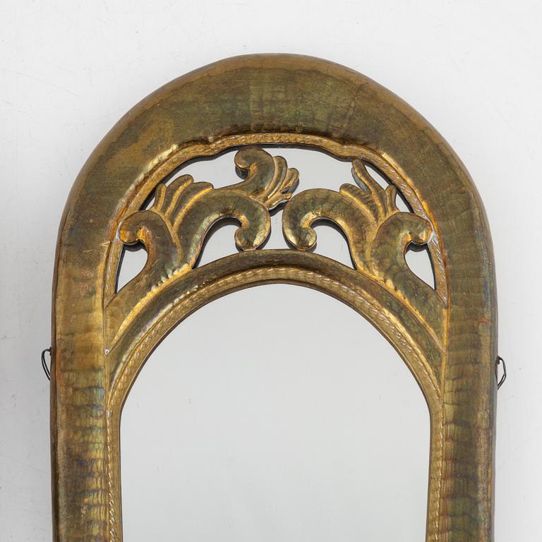 Spegellampetter, ett par, Swedish Grace, tidigt 1920-tal.