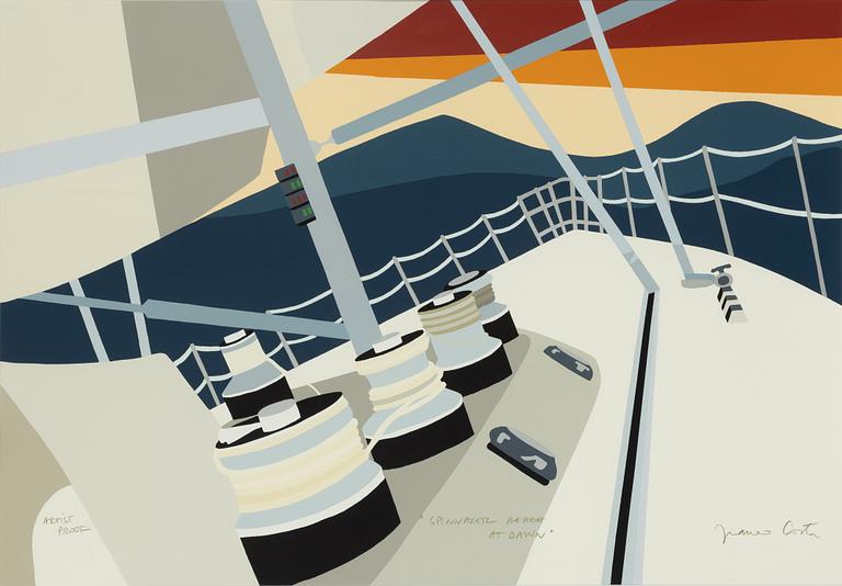 Franco Costa, "Spinnacer reach at Dawn".