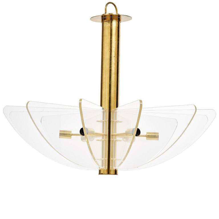 Hans-Agne Jakobsson, a rare ceiling lamp model "C 2438", Hans-Agne Jakobsson AB, Markaryd, 1970s.