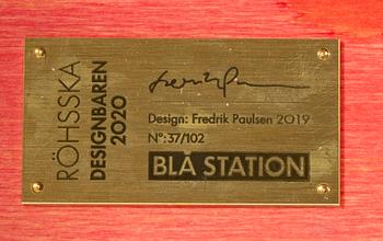 FREDRIK PAULSEN, "Röhsska"Designbaren, chair, Blå Station 2020, Chair 37/102.