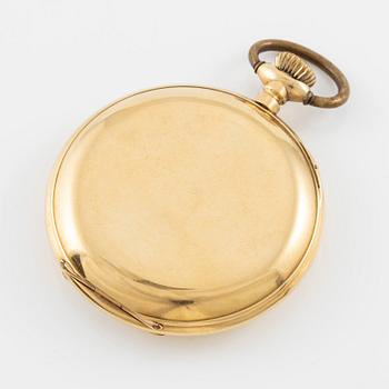 Waltham, pocket watch, hunter, 48.5 mm.