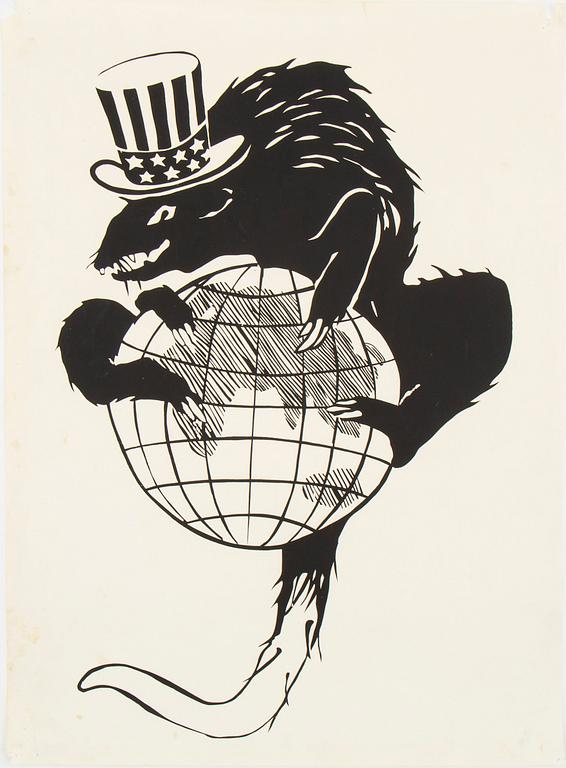 AFFISCHER, 5 st, mestadels 1960 och 70 - tal, Frankrike och Latinamerika.