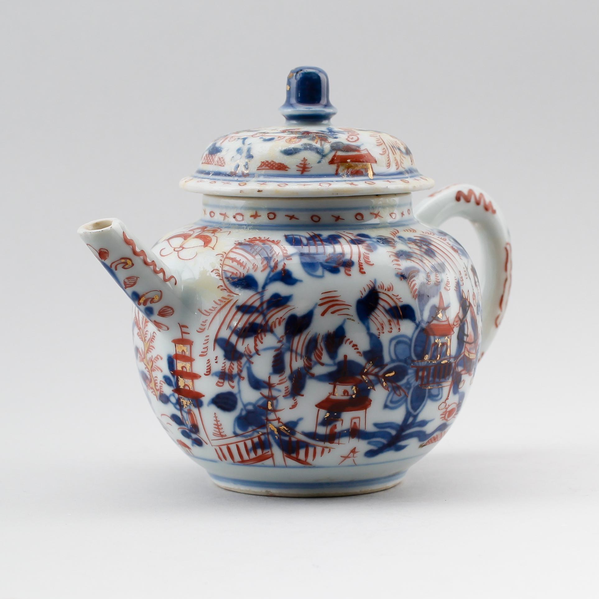 TEKANNA, porslin, Kina, Qianlong 1736-1795.