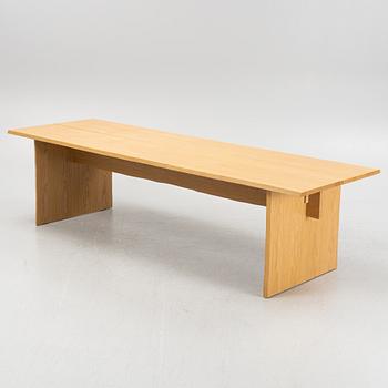 Philippe Malouin, a oak veneered dining table 'Bookmatch' for Hem.