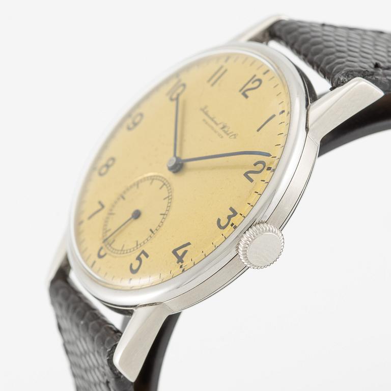 International Watch Co Schaffhausen (IWC), wristwatch, 34.5 mm.