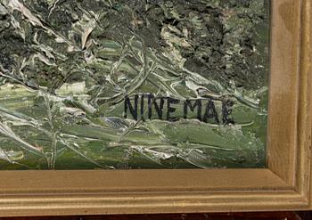 BORIS NINEMAE, oil on canvas, signed.