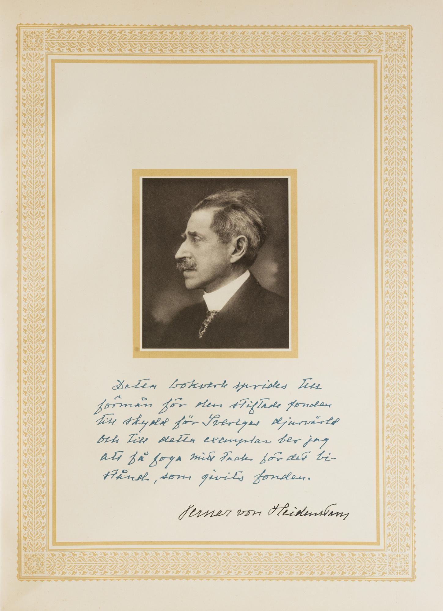 M, W & F VON WRIGHT, boks, 3 volumes, "Svenska fåglar", A. Börtzells tryckeri AB Stockholm, 1927-1929.