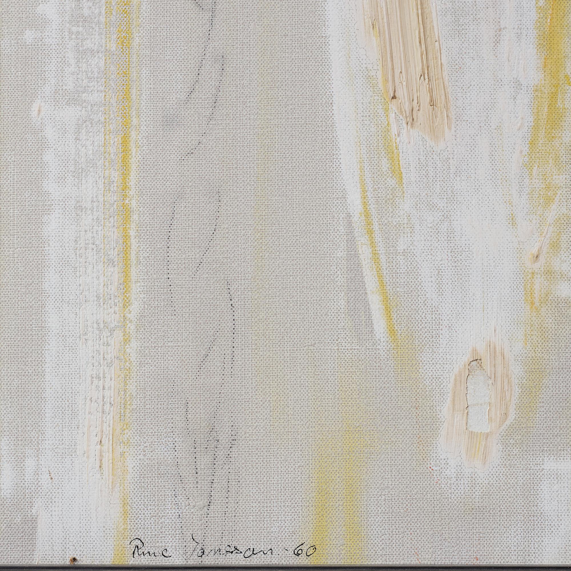 RUNE JANSSON, oil on canvas, signed and dated -60.