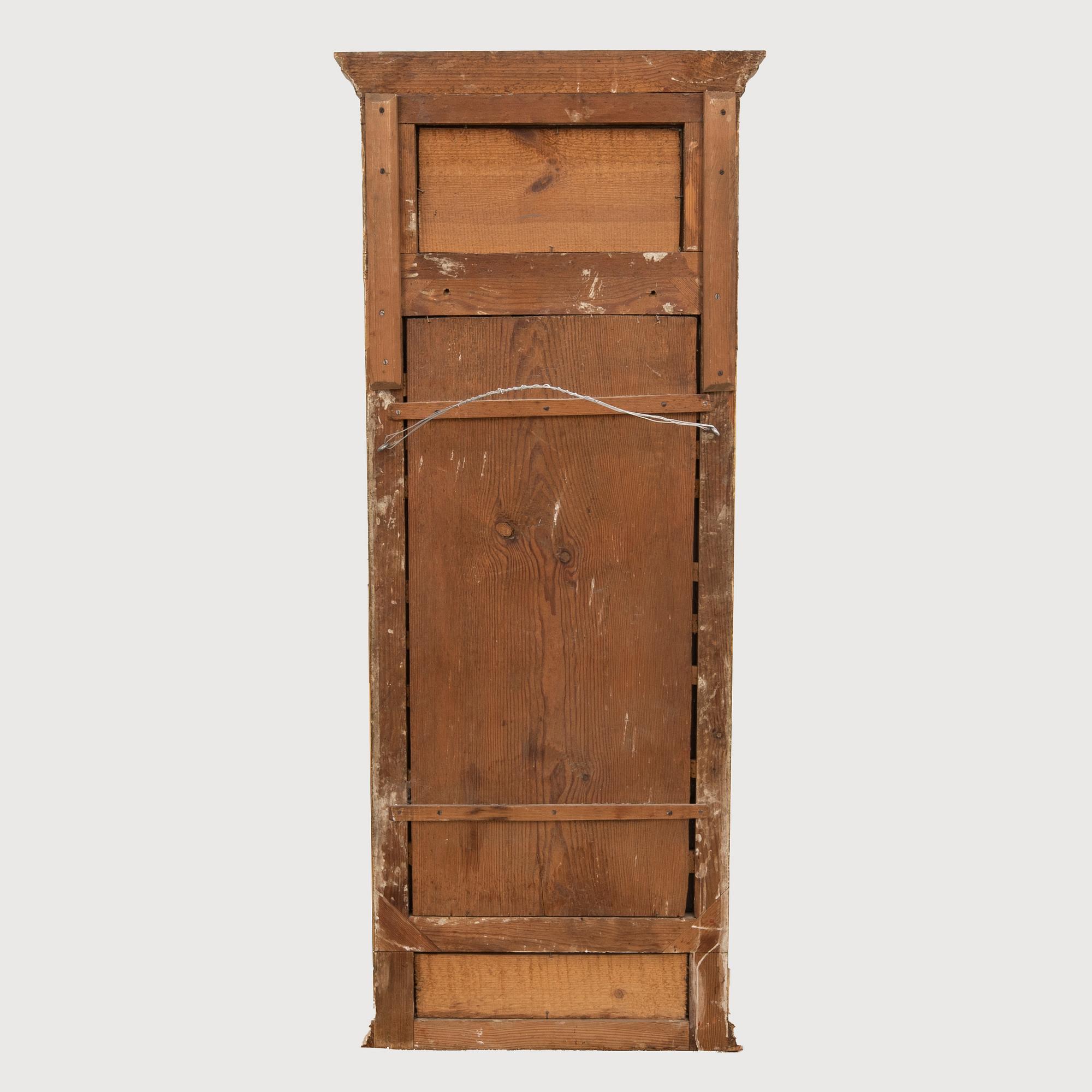 A late Gustavian gilded mirror first half of the 19th century.