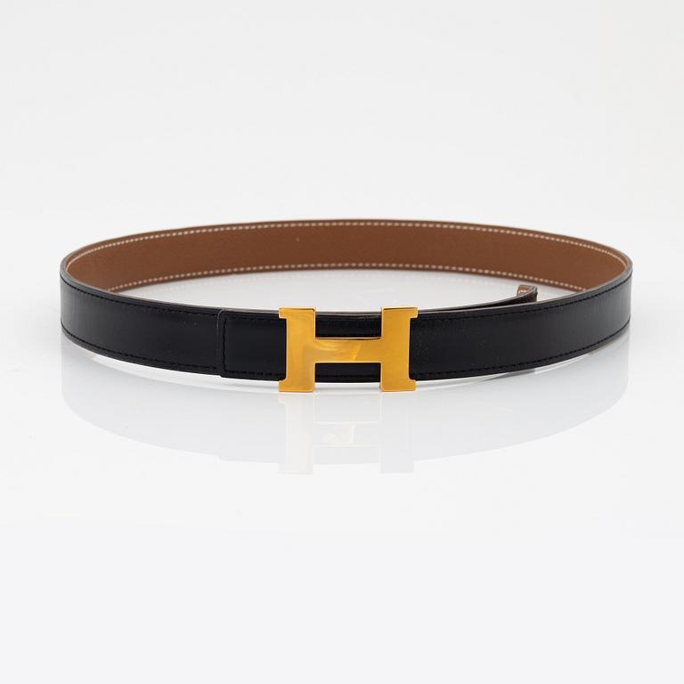 Hermès, skärp, "Constance", storlek 75, 1997.