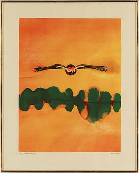HANS VIKSTEN, LLithographs in colour, 3, signed.