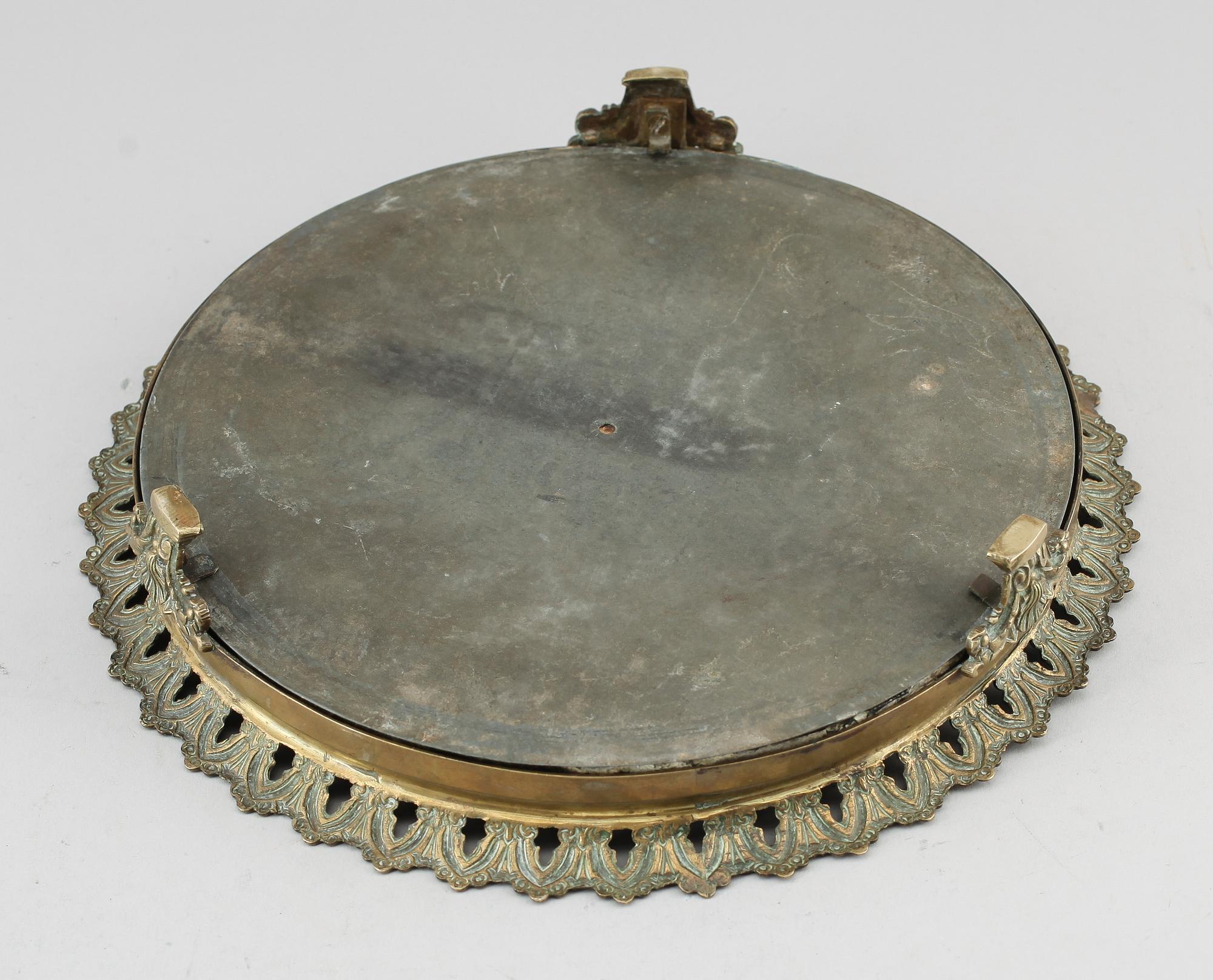 SPEGELPLATÅ, senempire, 1800-talets första hälft.