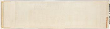 Rullmålning, Shen Fangbo (Kina 1800-/1900-tal), akvarell på siden, sen Qingdynasti.