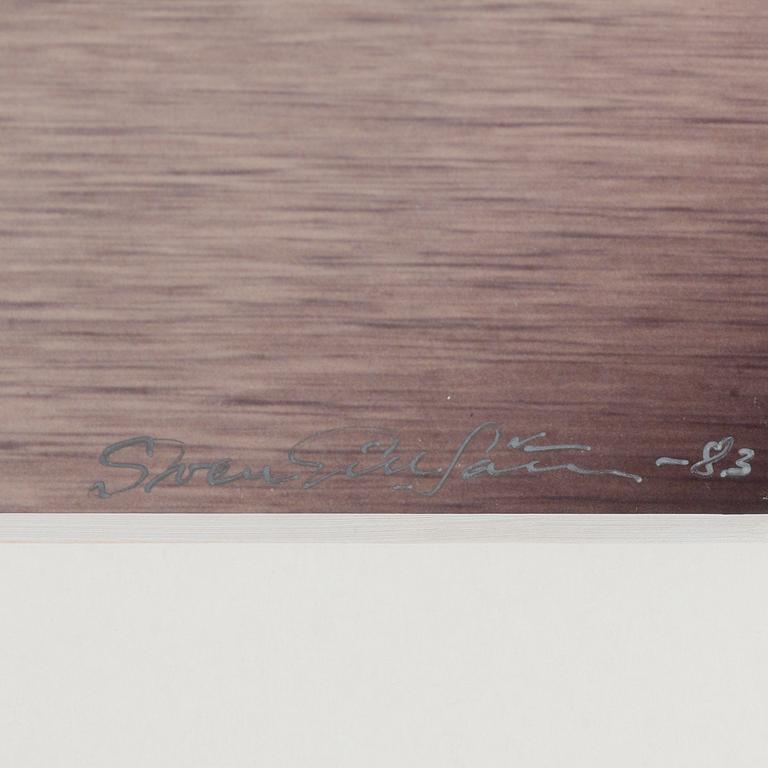 SVEN GILLSÄTER, fotografier, tre stycken. Signerade och daterade.