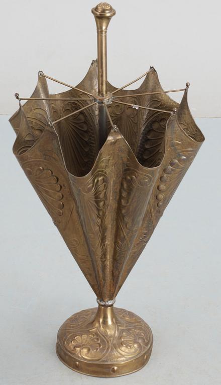 PARAPLYSTÄLL, mässing, Belgien, 1900-talets mitt.