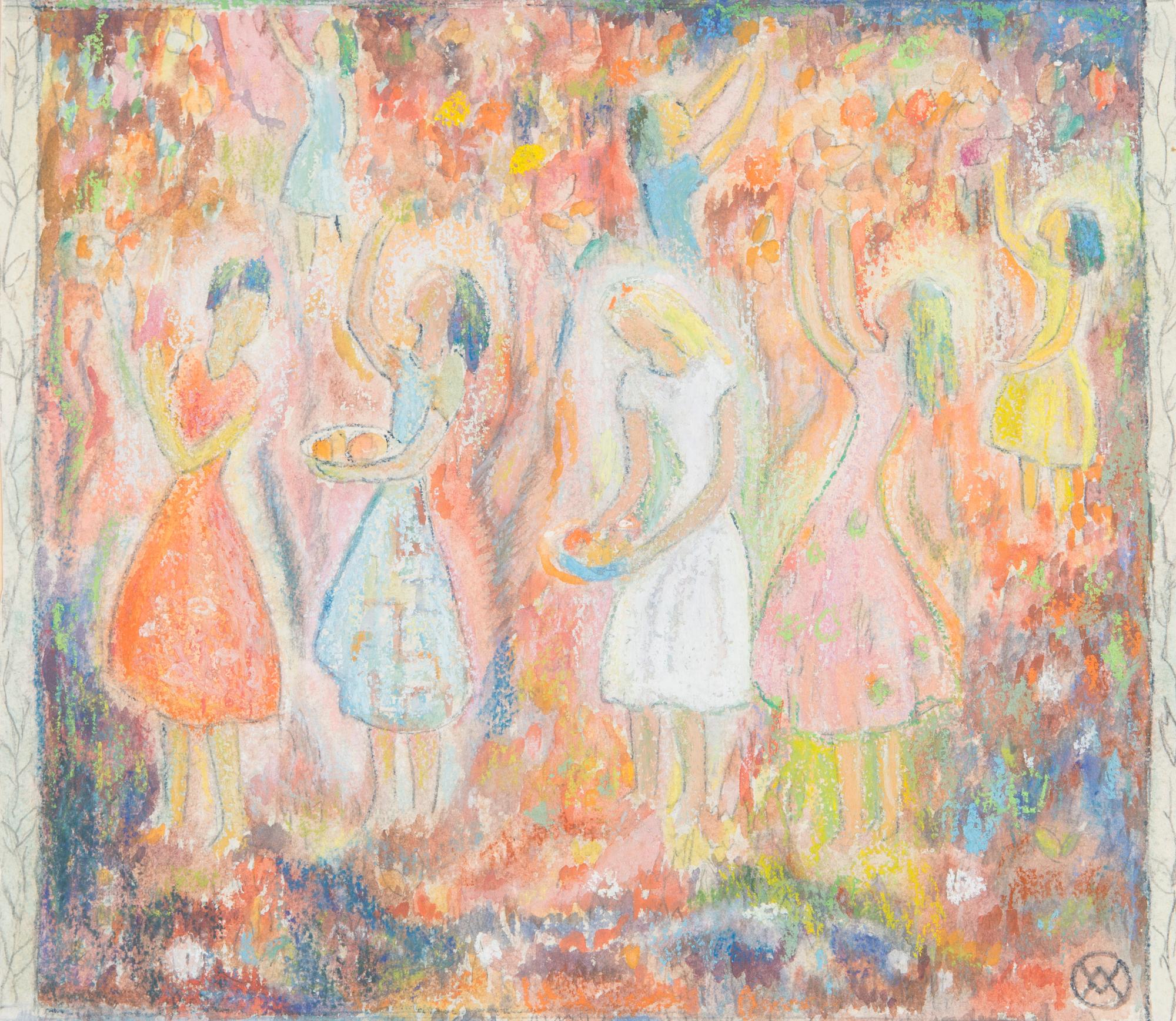 Margareta Ahlstedt-Willandt, 'The apple pickers'.