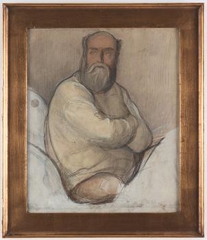 Richard Bergh, Sketch for a Portrait of Gustaf Fröding.