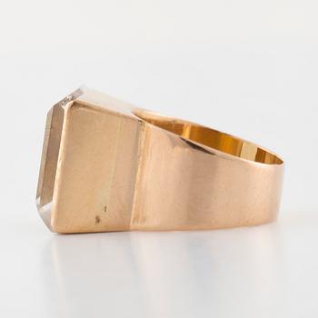 ATELJÉ STIGBERT, ring med fasettslipad bergkristall.