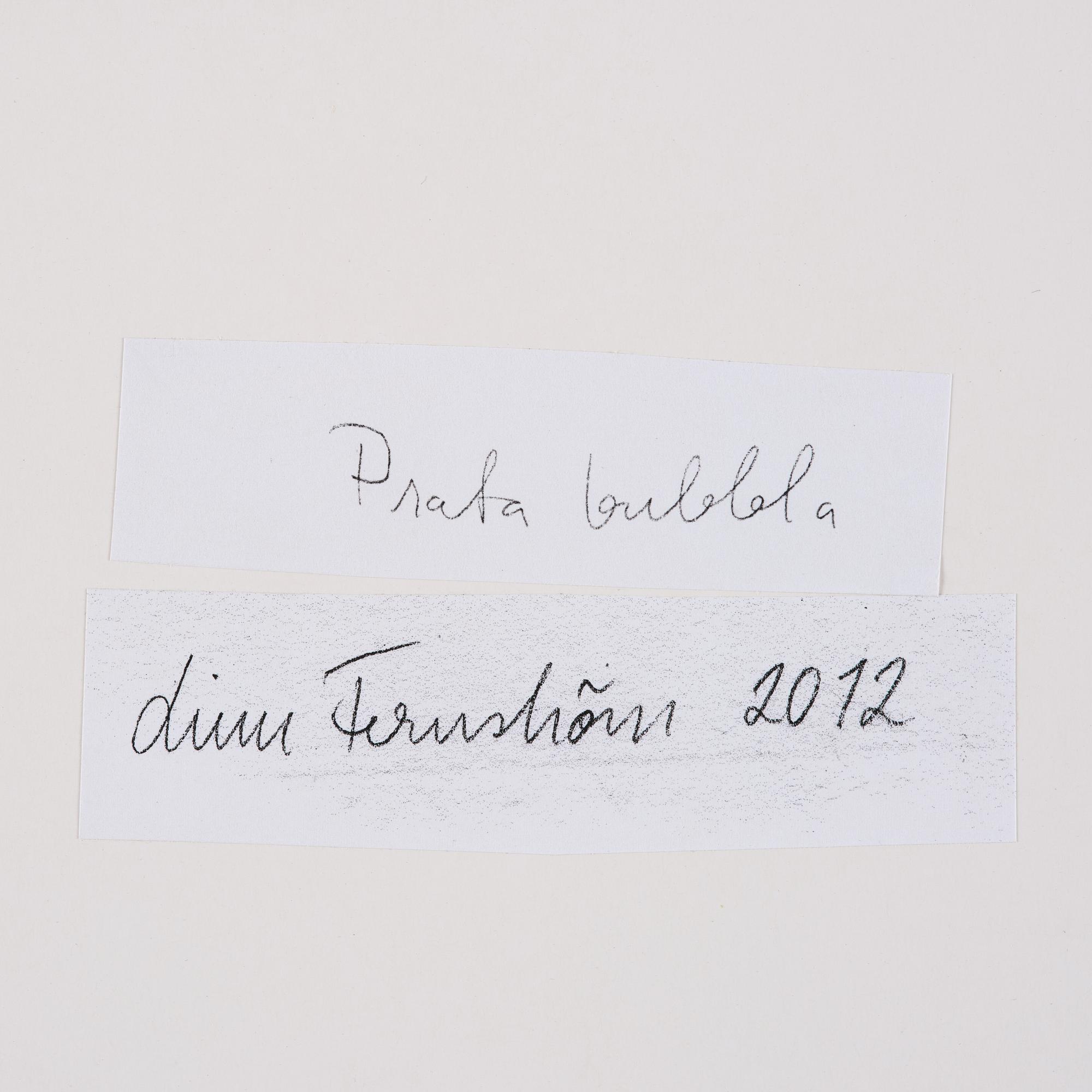 Linn Fernström, "Prata bubbla".