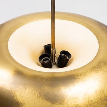 Harald Notini, a Swedish Modern model 11405 ceiling light from Böhlmarks, 1930's/40's.