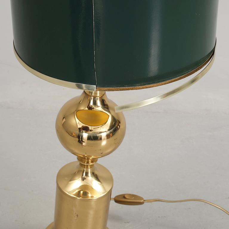 BORDSLAMPA, 1900-talets andra hälft.