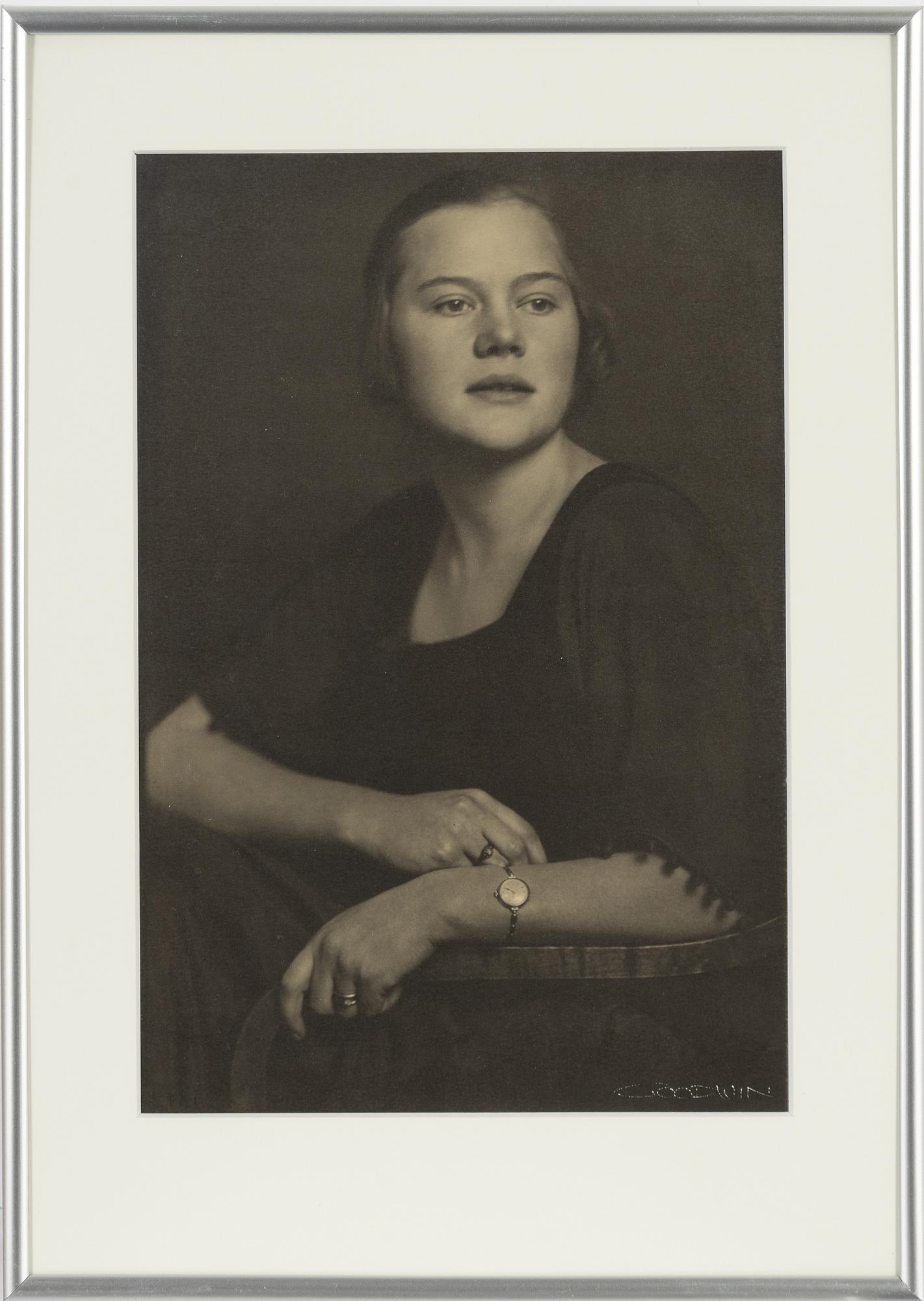 Henry B. Goodwin, silvergelatin fotografi, signerad.
