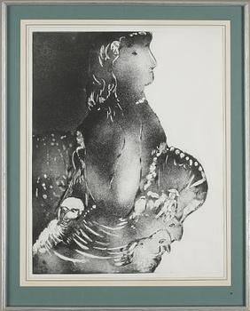 ENDRE NEMES, etsning, signerad och numrerad 13/25.