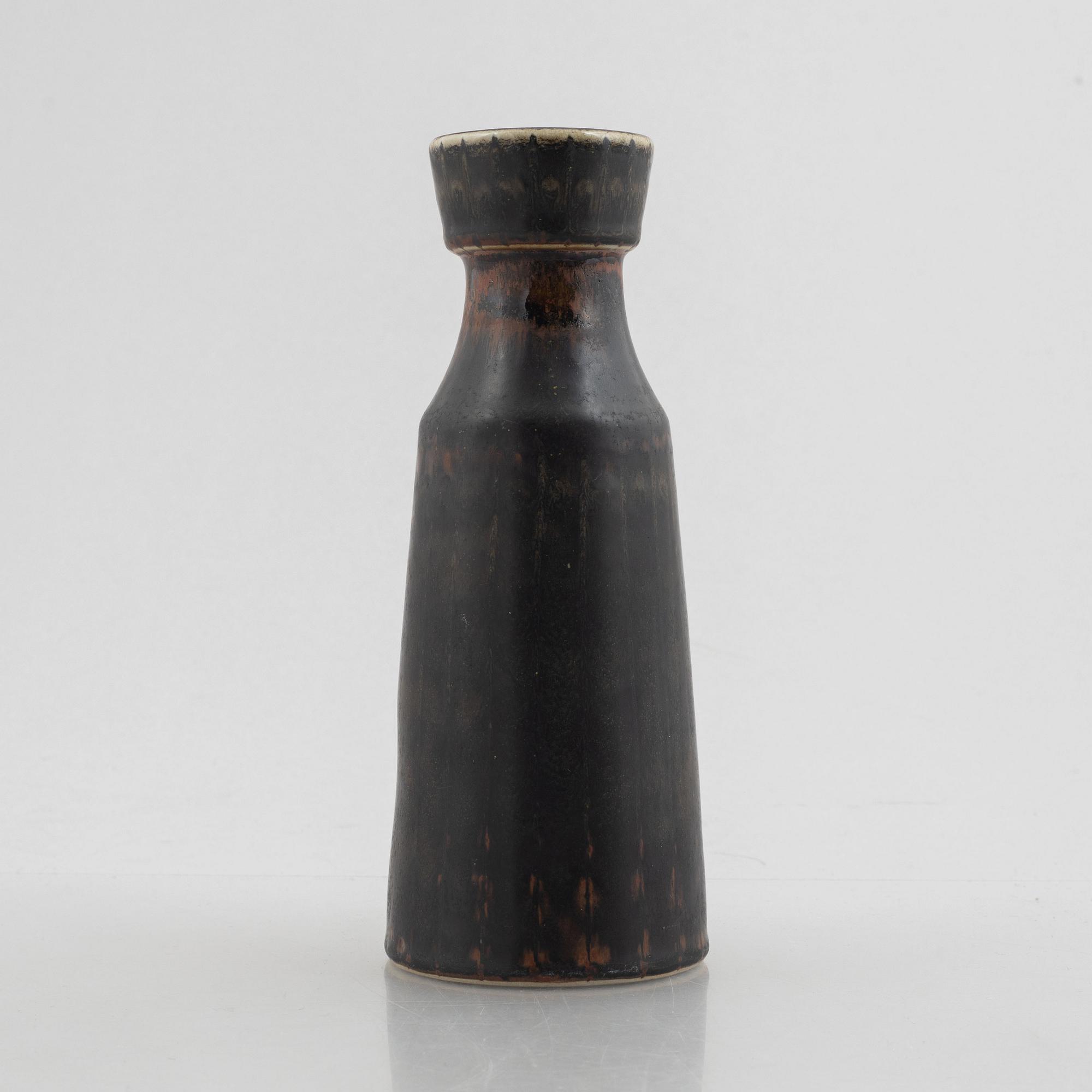 Carl-Harry Stålhane, a stoneware vase, Rörstrand Ateljé.