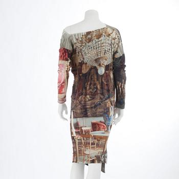 VIVIENNE WESTWOOD, a cotton blend dress.Size xs.