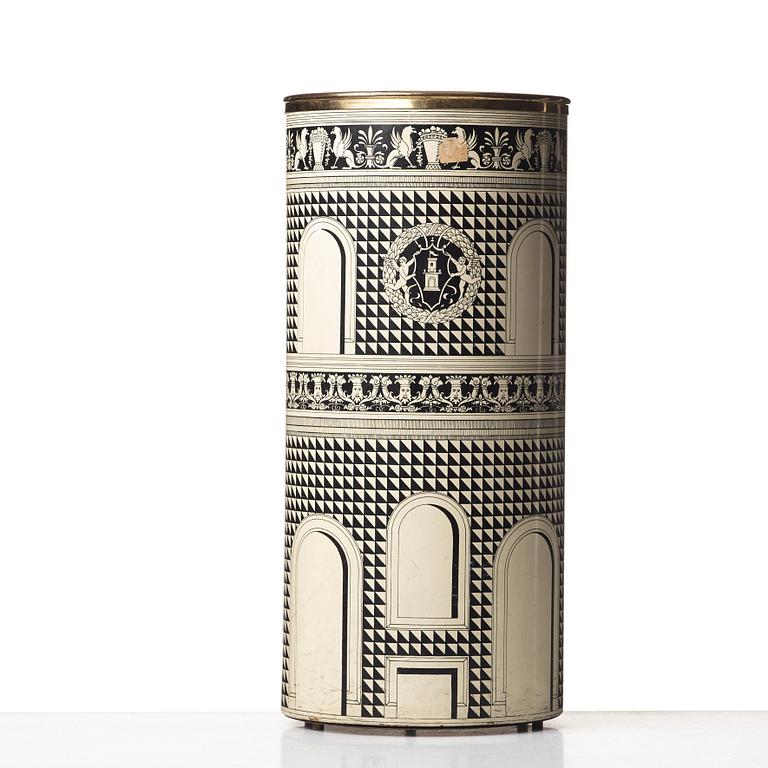 Piero Fornasetti, an umbrella stand, Milan, Italy.