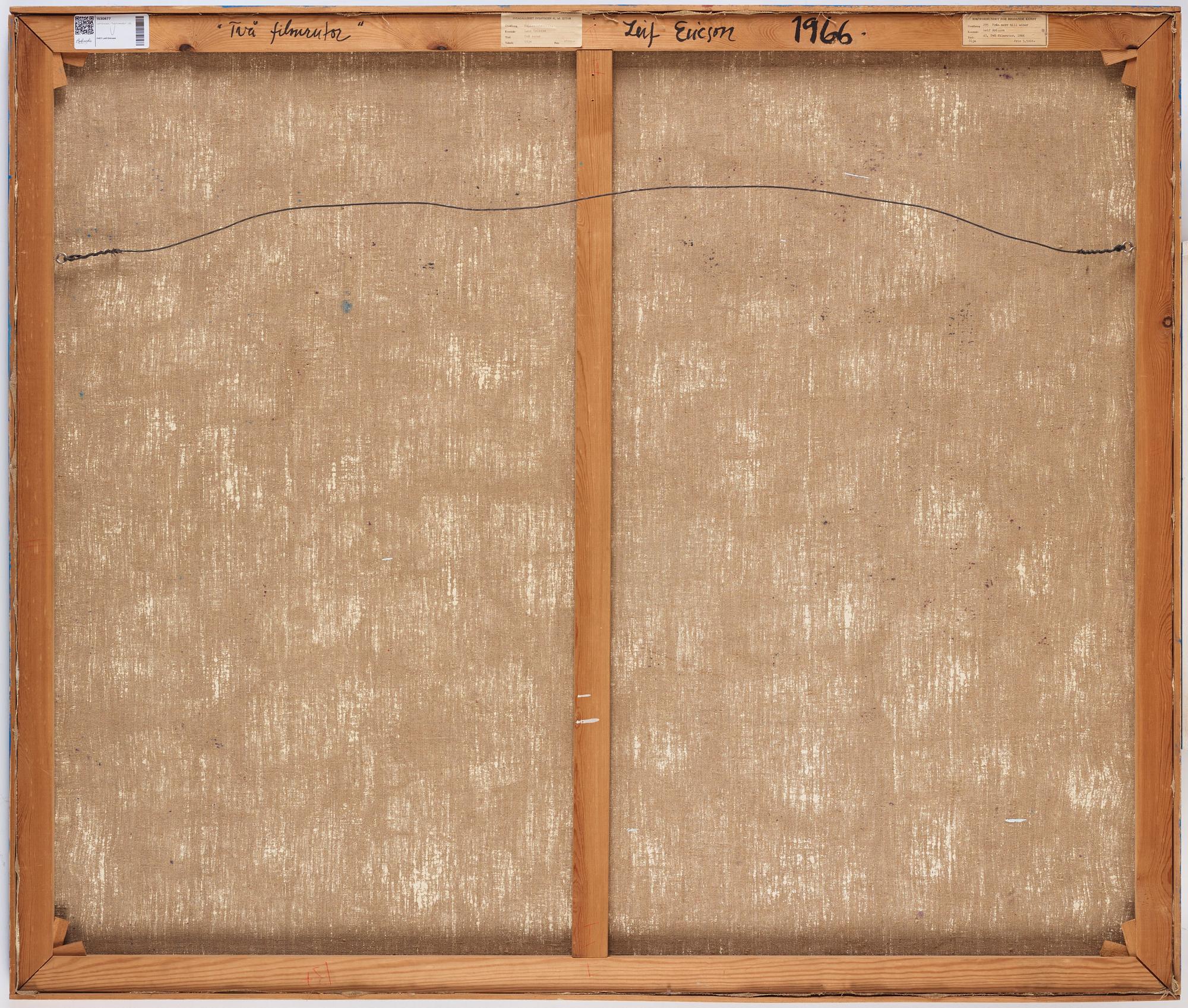 Leif Ericson, "Två filmrutor".