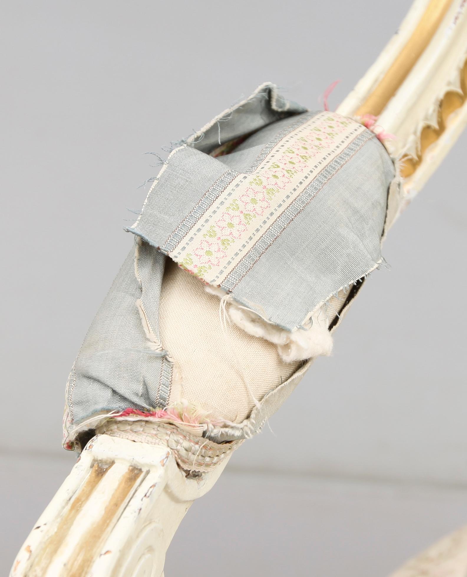 KARMSTOLAR, 1 par, gustavianska, signerade LSH Lars Söderholm, 1700-talets andra hälft.