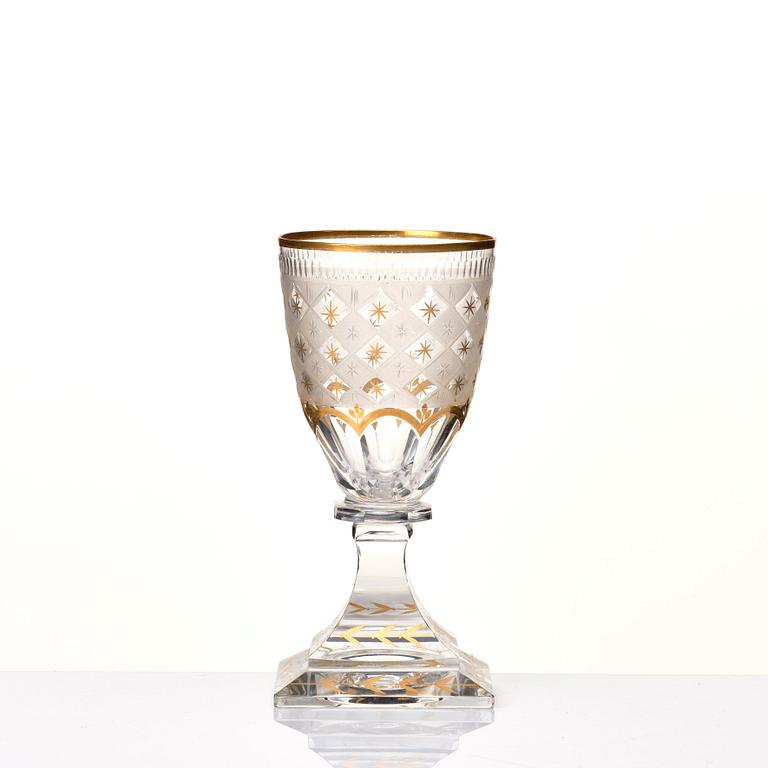 A Kosta 'Odelberg' glass service, 20th Century. (41 pieces).