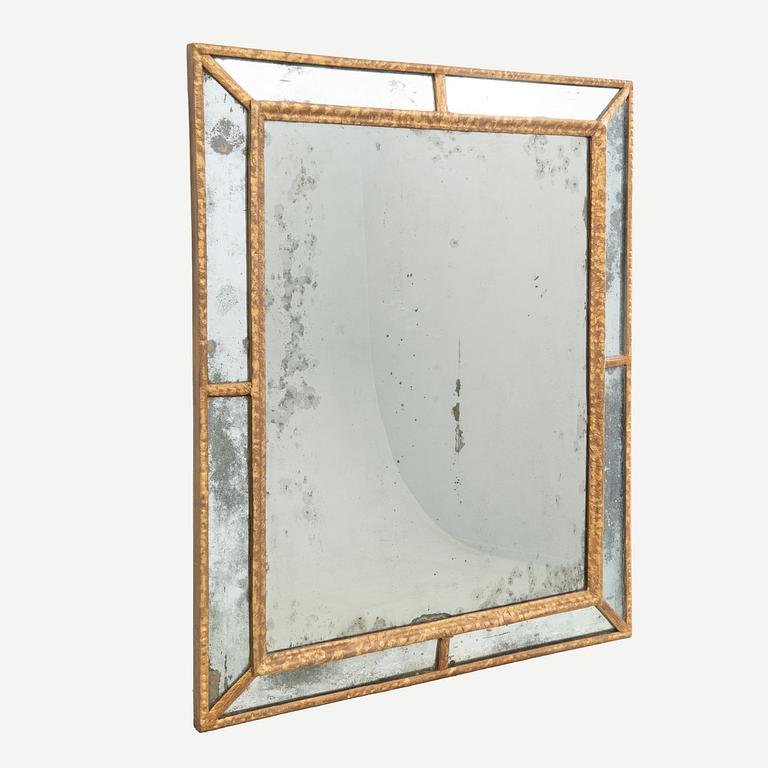 Mirror, Baroque style late 19th century.