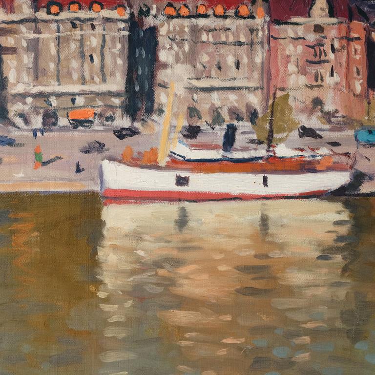 Albert Marquet, "Les toits rouges" (Strandvägen, Stockholm).