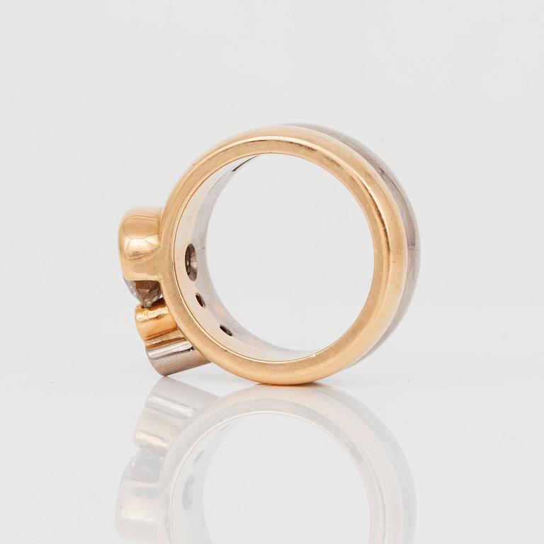 A 2.02 cts brilliant-cut diamond ring. Quality I/VVS2 according to HRD certificate.