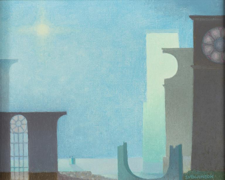 Sven Jonson, "Fragment i nattljus".