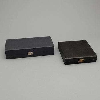 SKEDAR, 6+12 SAMT TESIL, silver, Finland 1924-30. Tot ca 530 gram.