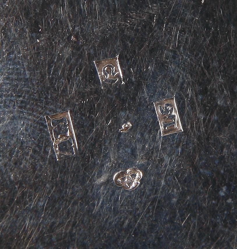 PARTI SILVER, 8 delar, Sverige resp Tyskland, 1800-1900-tal.