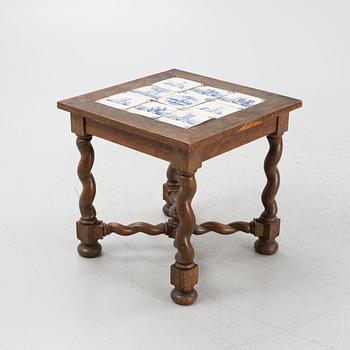 A Baroque-style table incorporating older elements, late 19th century.