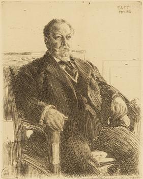Anders Zorn, "President William H. Taft".