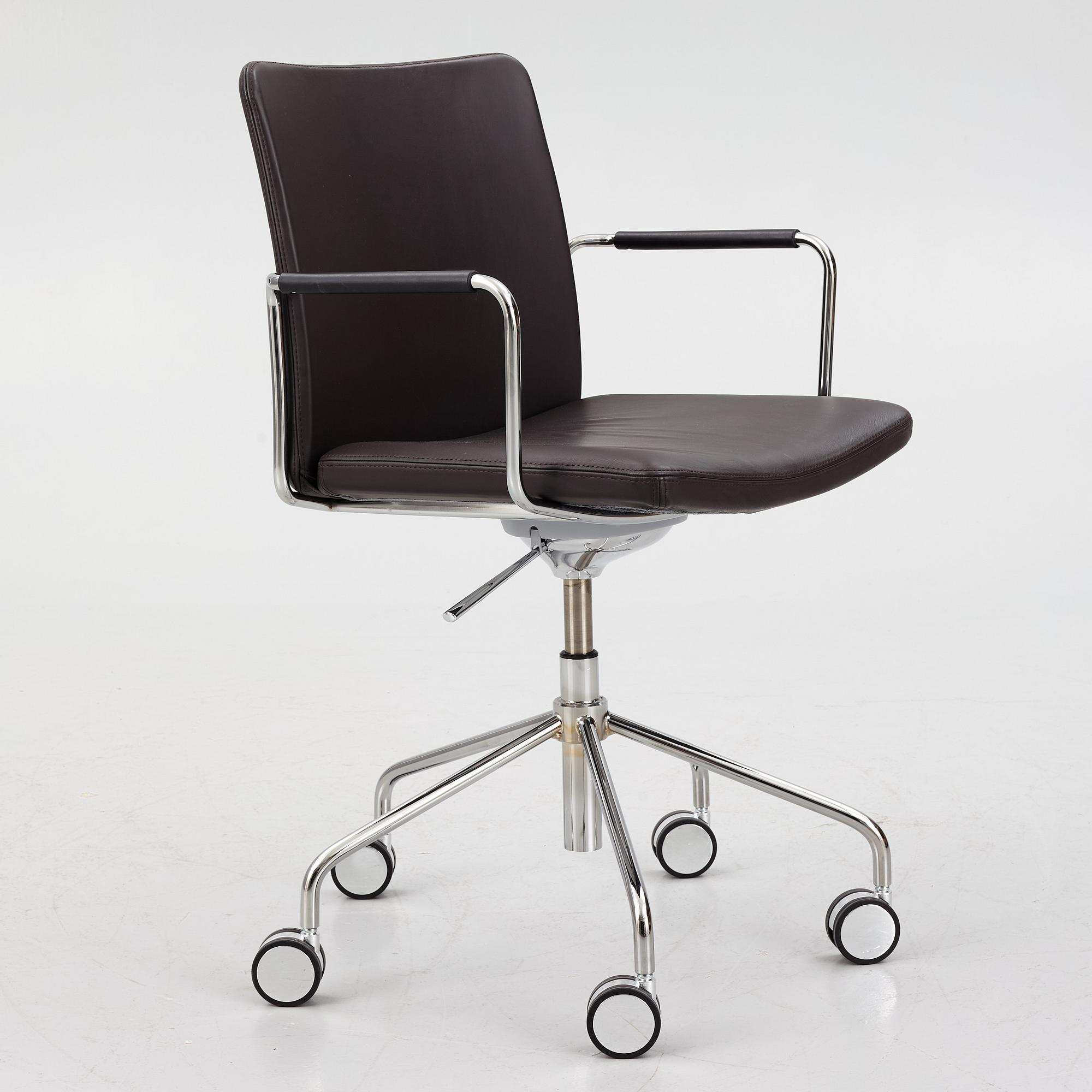 Broberg & Ridderstråle, a contemporary 'Stella' desk chair, Swedese.